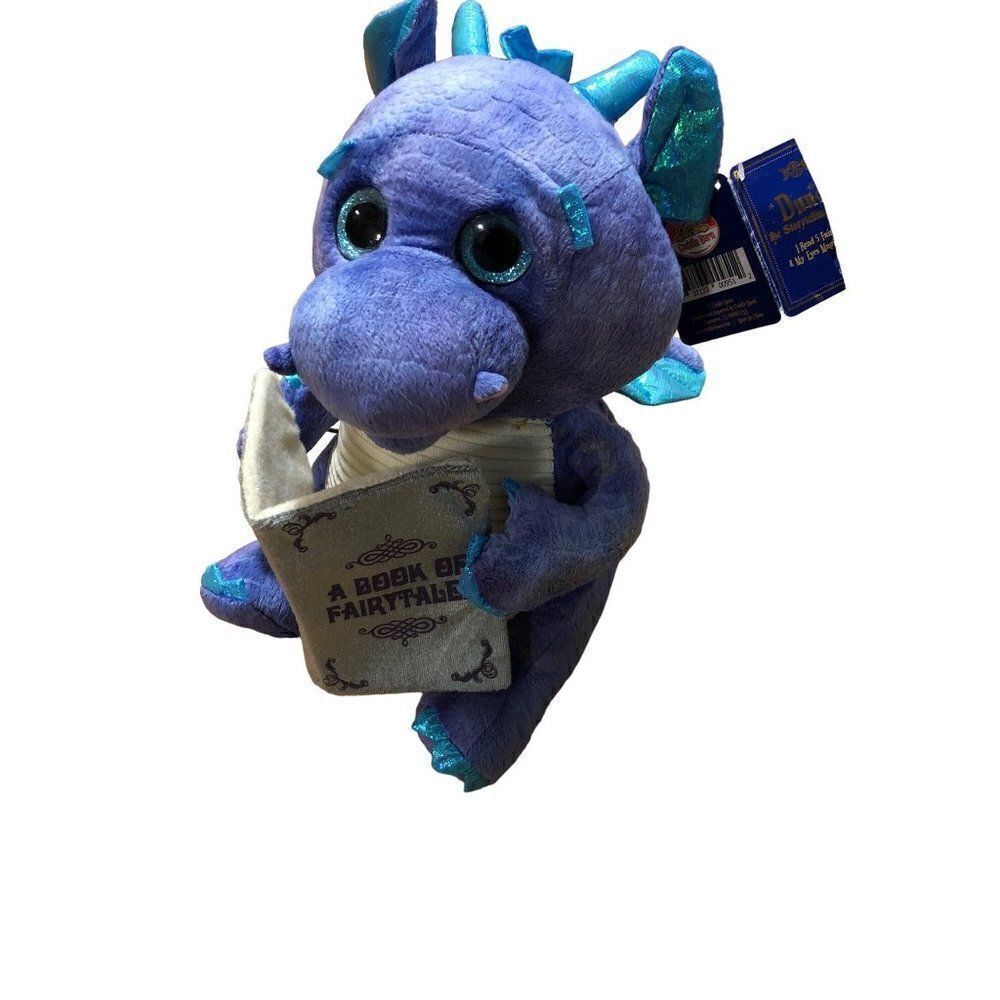 Guddle Barn Duncan the Storytelling Dragon Talking Plush